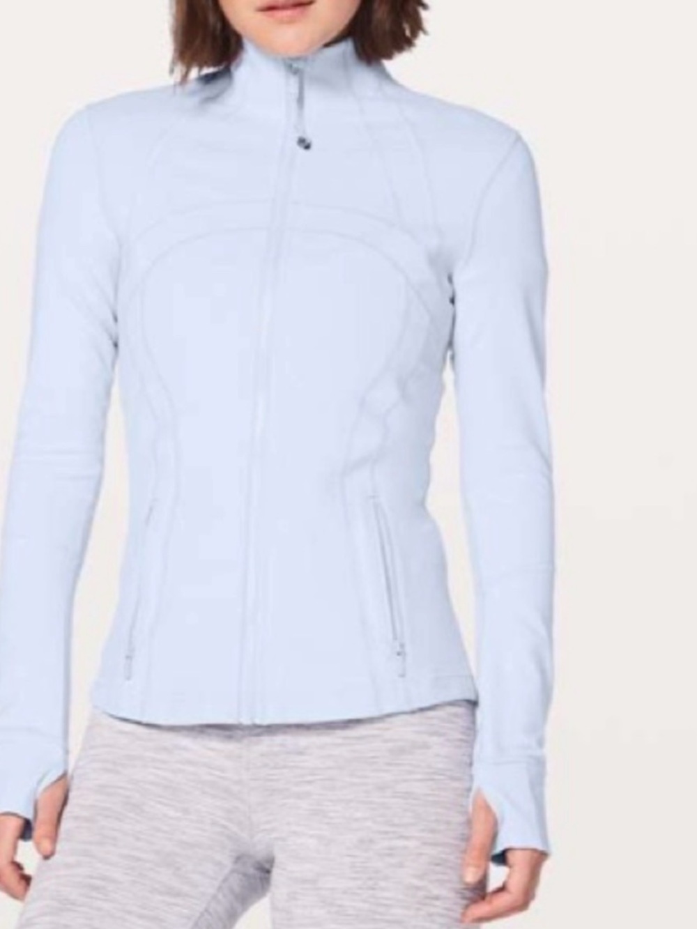 NWT: lululemon Define Jacket - Light Blue Size 8